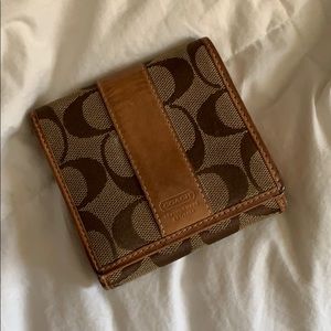 Coach mini wallet